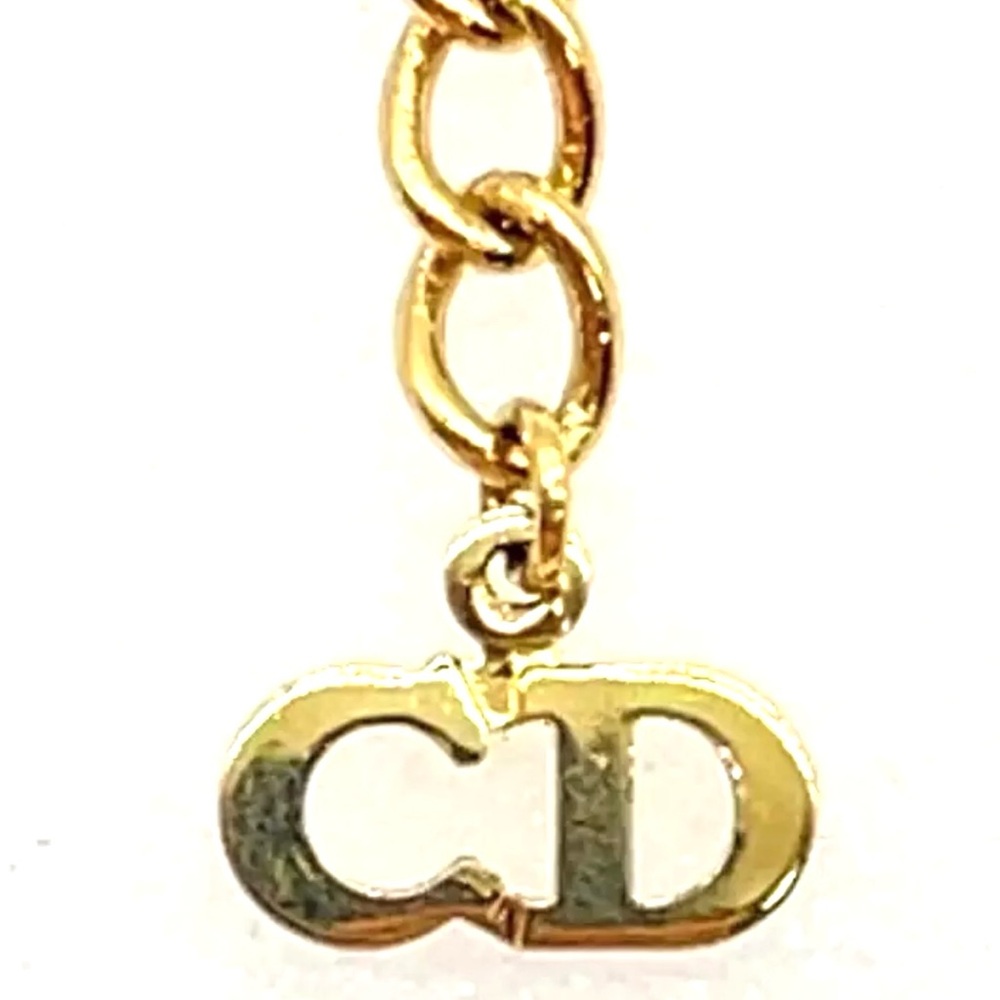 Christian Dior 1P Gold plated necklace - 16” - Picture 8 of 12